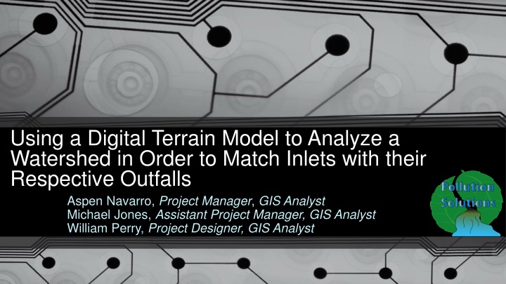 using a digital terrain model to analyze