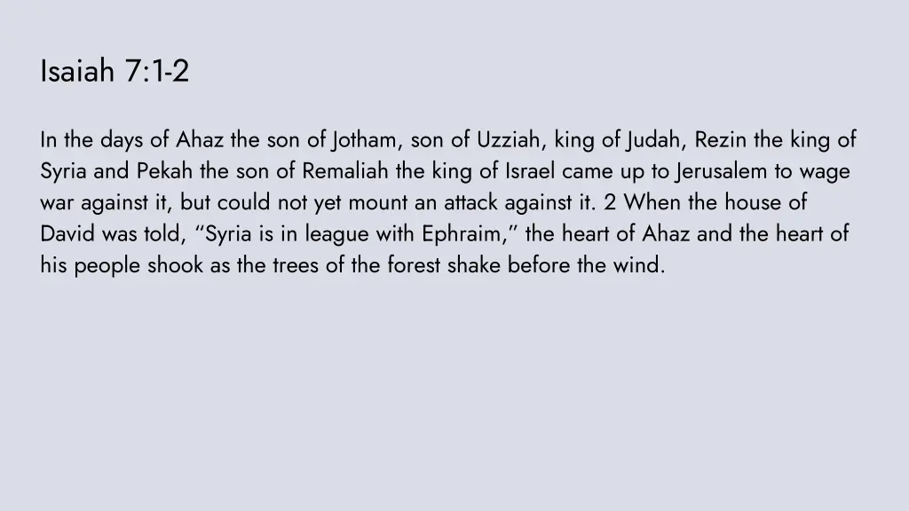 isaiah 7 1 2
