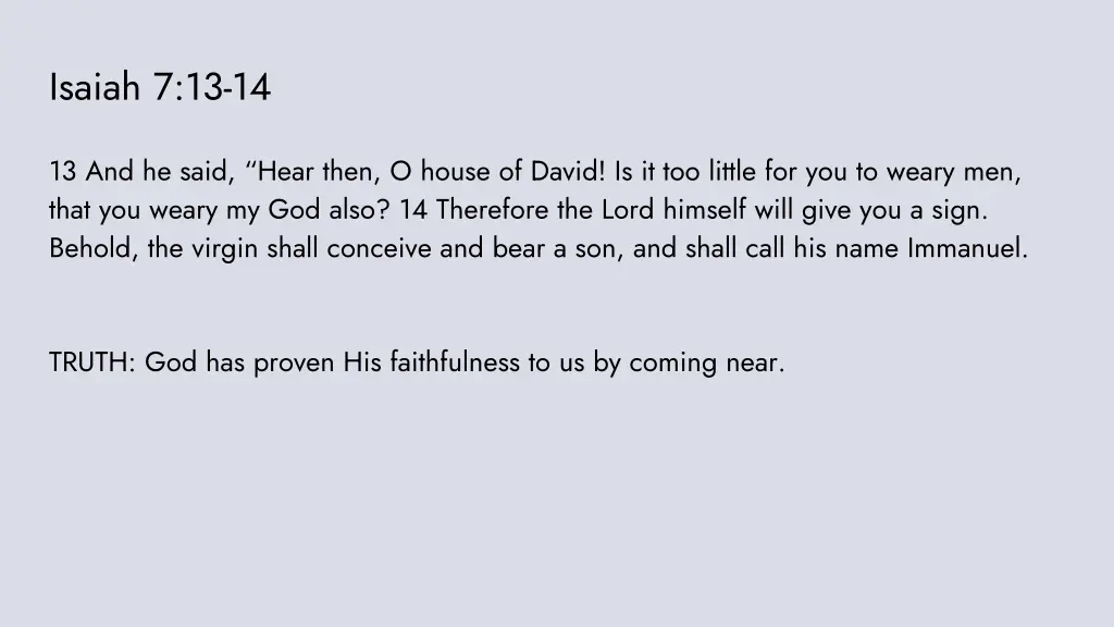 isaiah 7 13 14