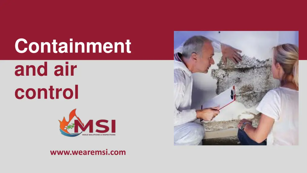 containment and air control