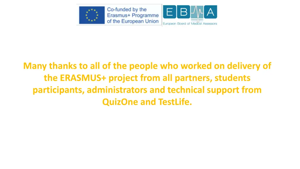 many thanks to all of the people who worked