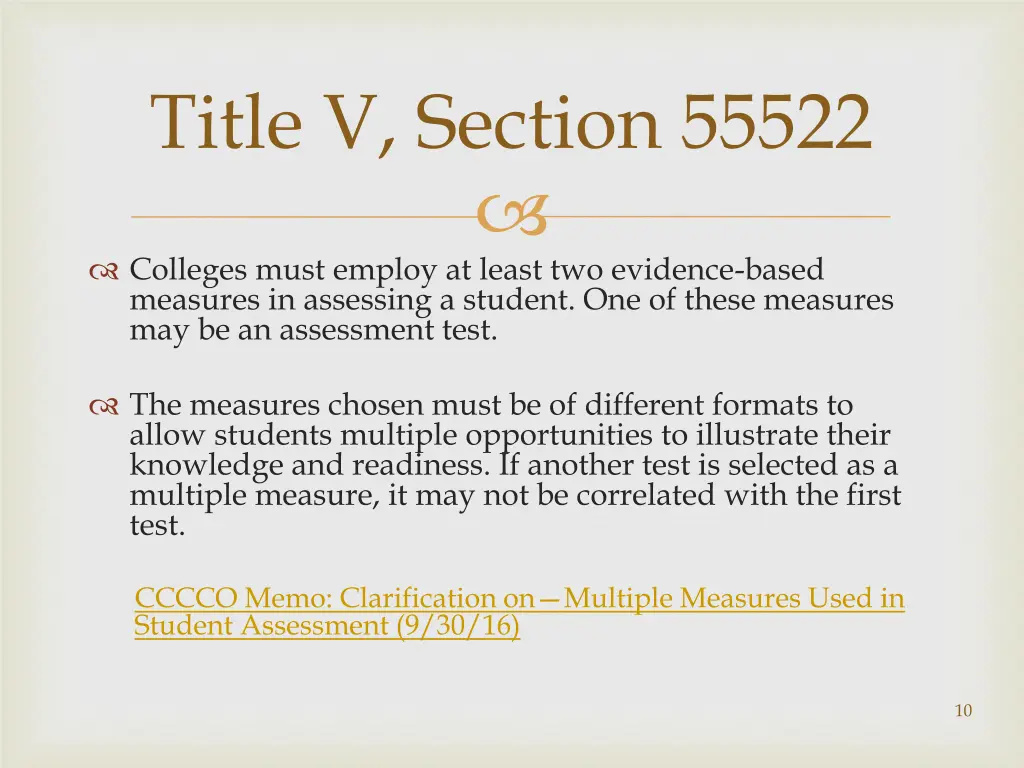 title v section 55522
