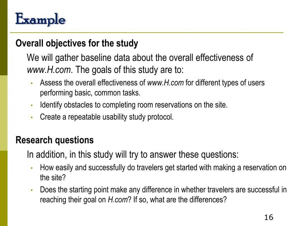 example example