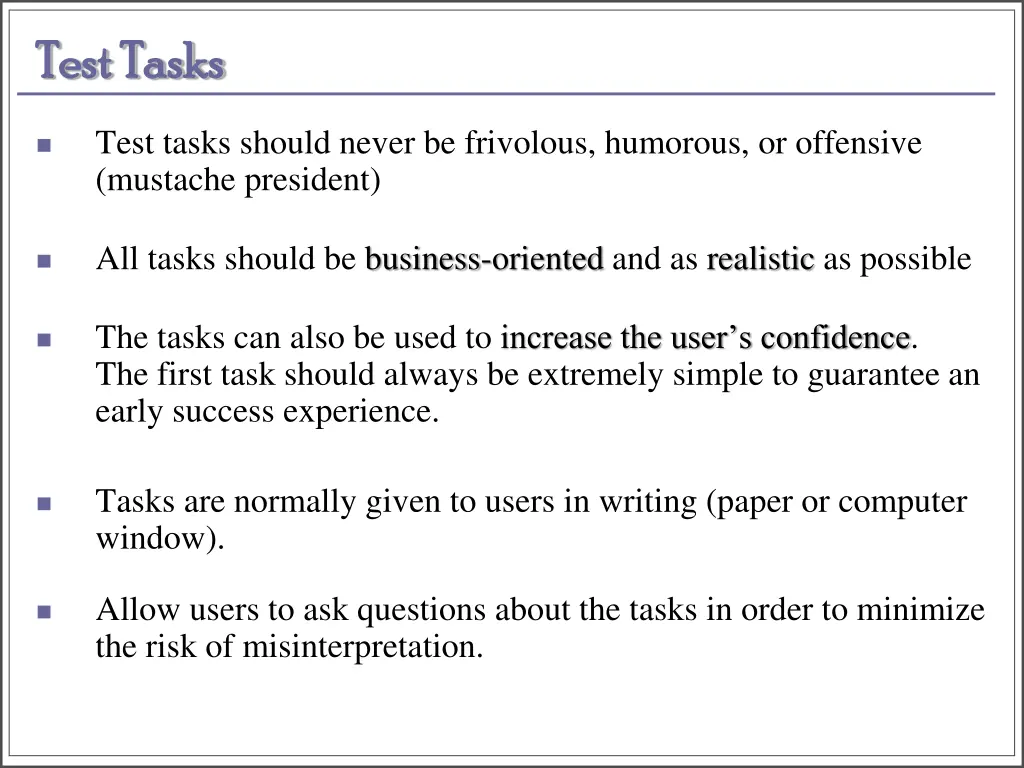test tasks test tasks 1