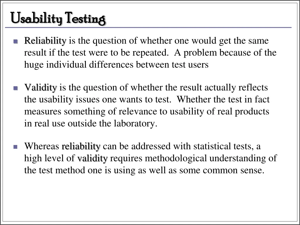 usability testing usability testing 2