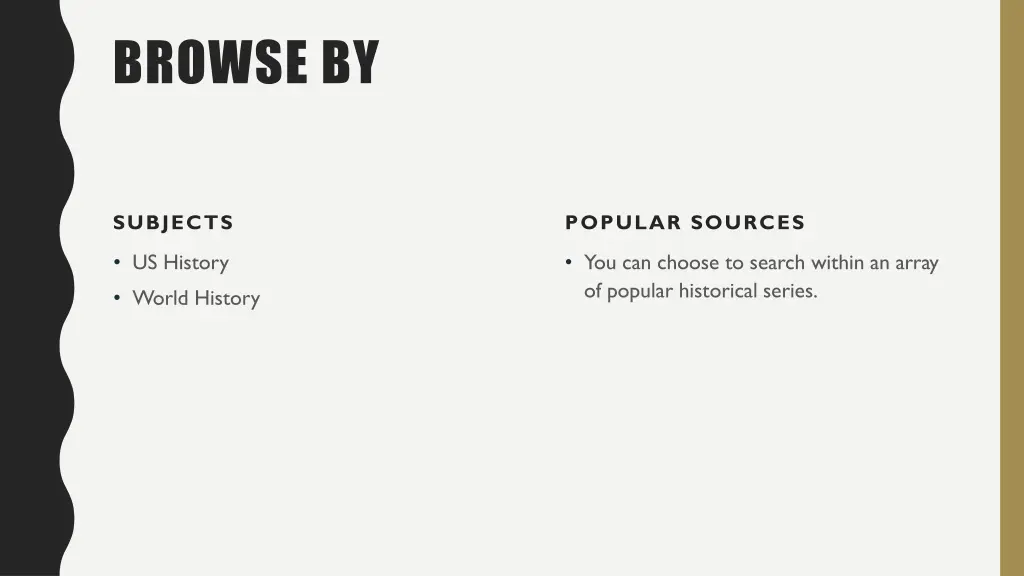 browse by