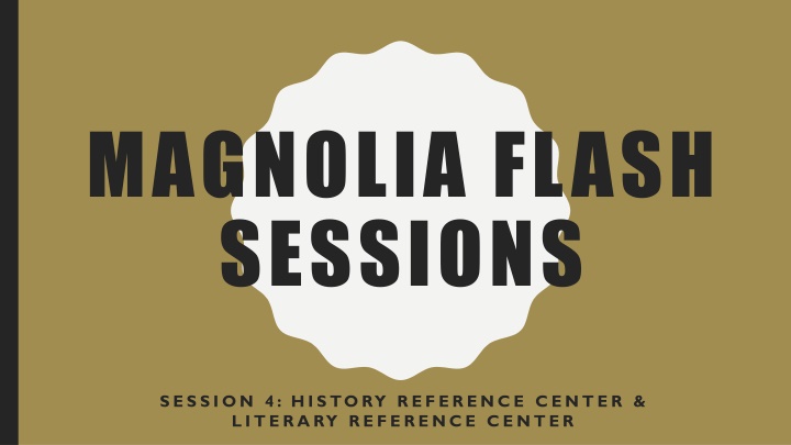 magnolia flash sessions
