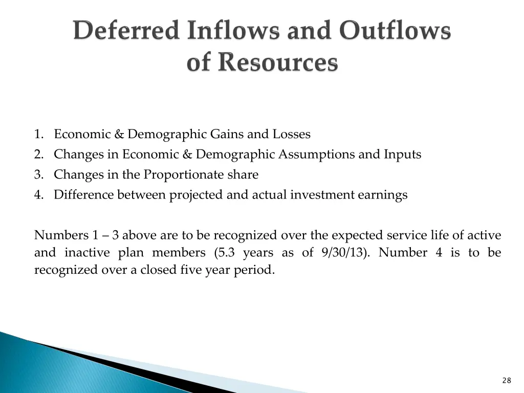 1 economic demographic gains and losses