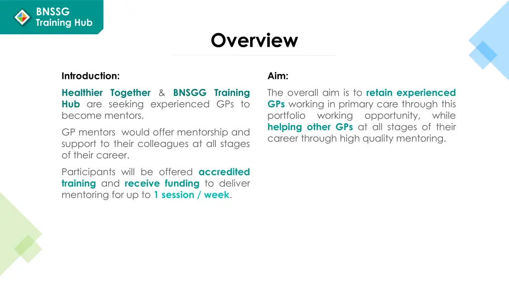 bnssg training hub 1