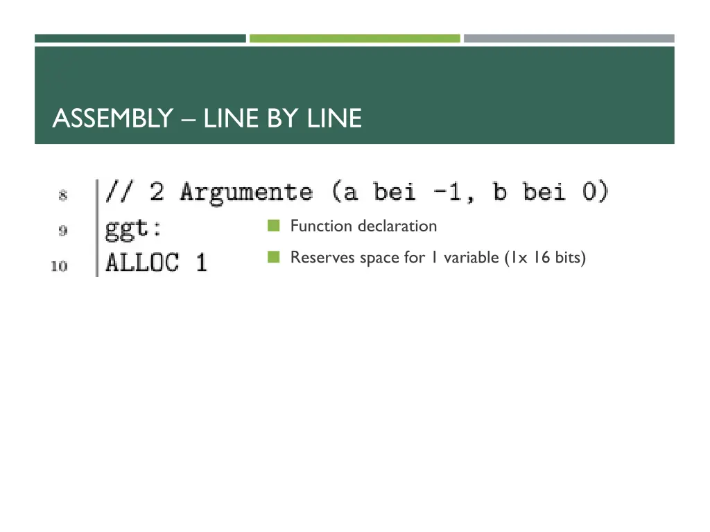 assembly line by line 1