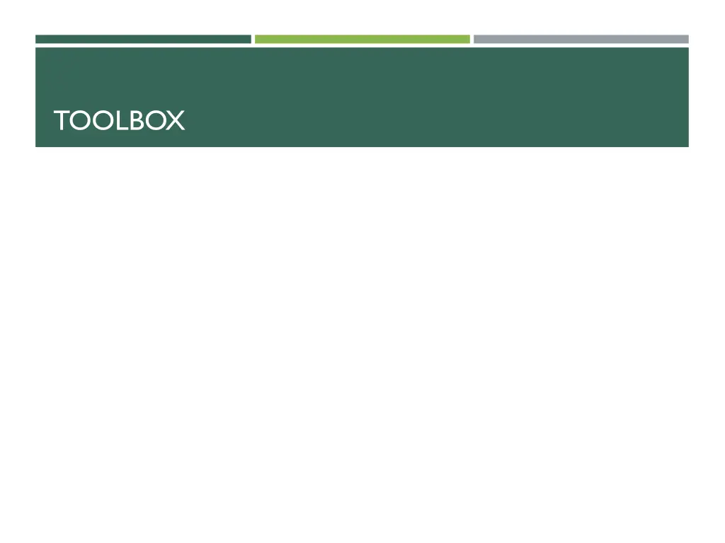 toolbox