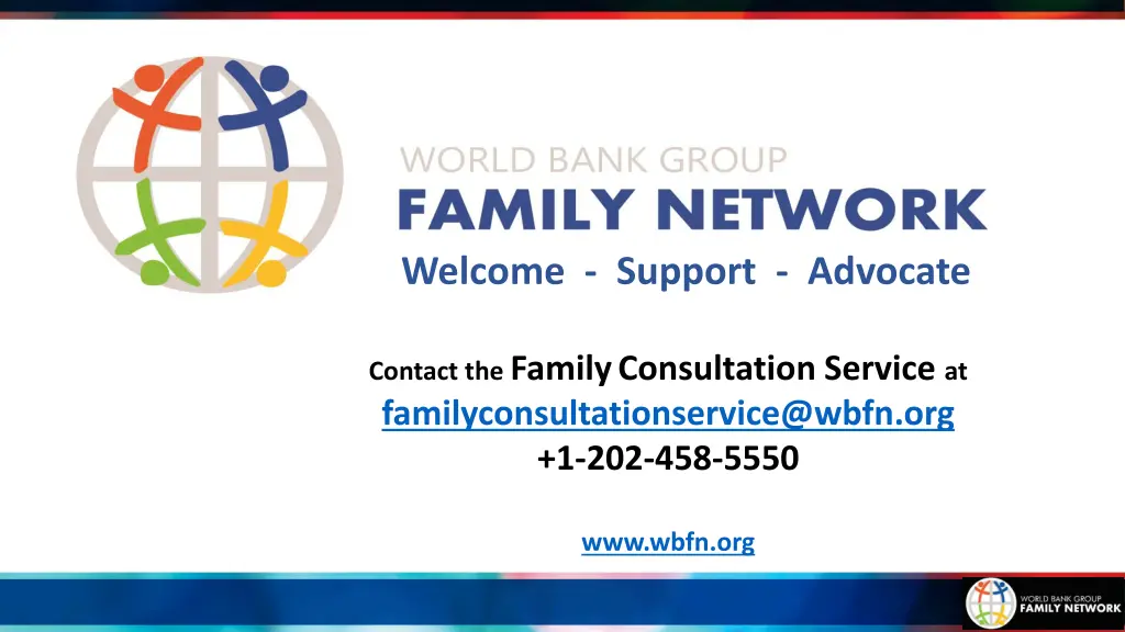 welcome support advocate