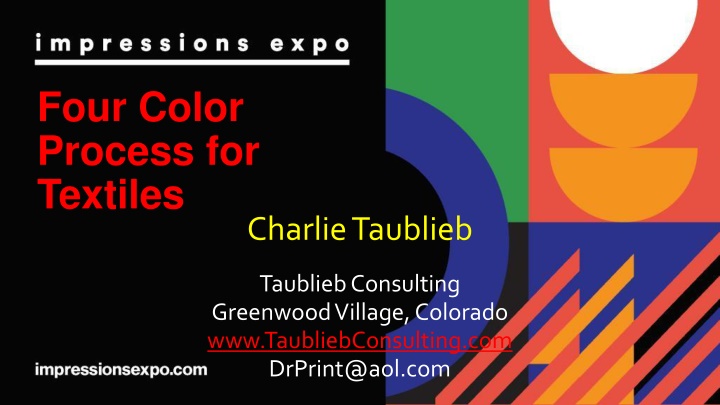 four color process for textiles