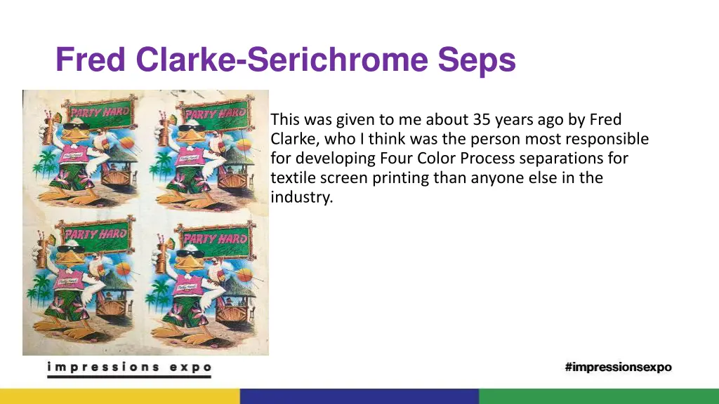 fred clarke serichrome seps