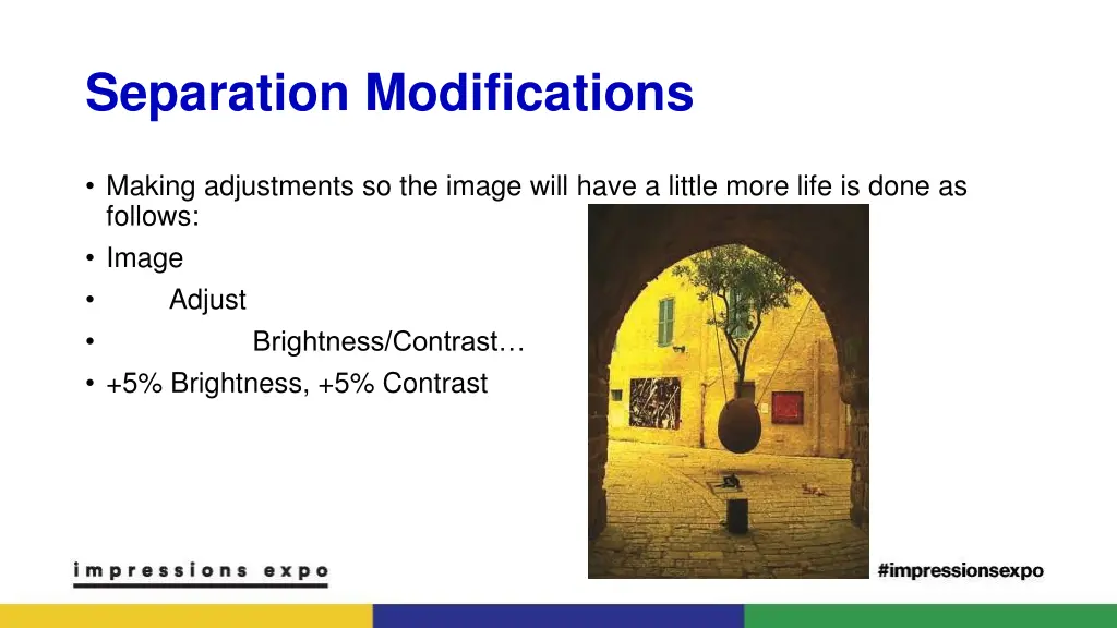 separation modifications 1