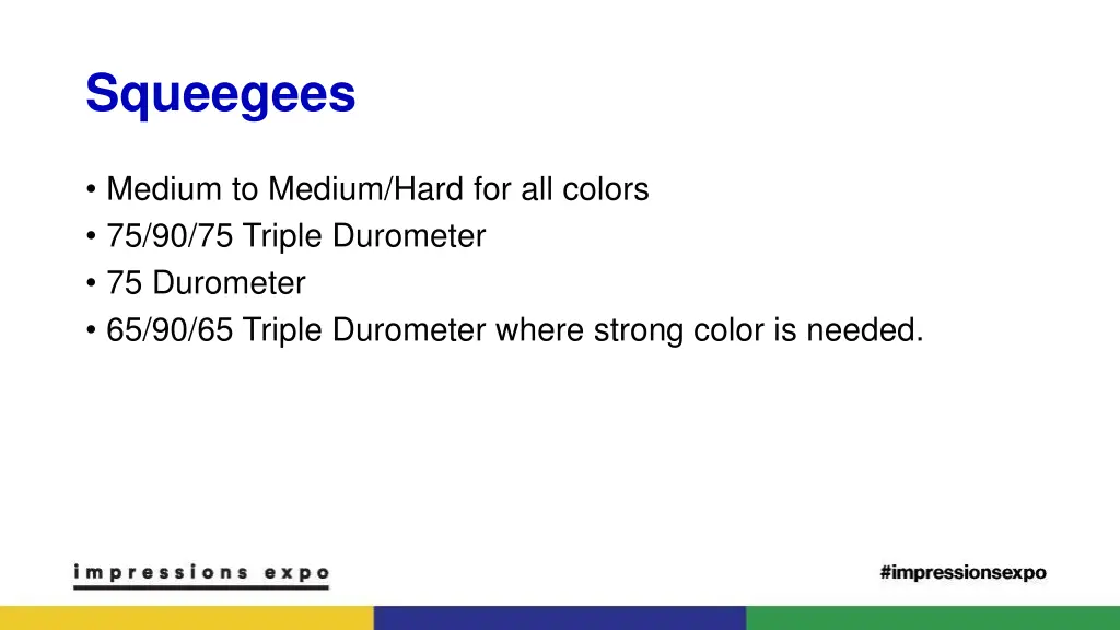 squeegees