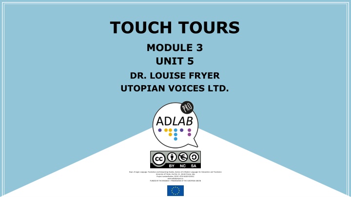 touch tours module 3 unit 5 dr louise fryer