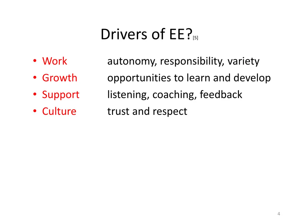 drivers of ee 5