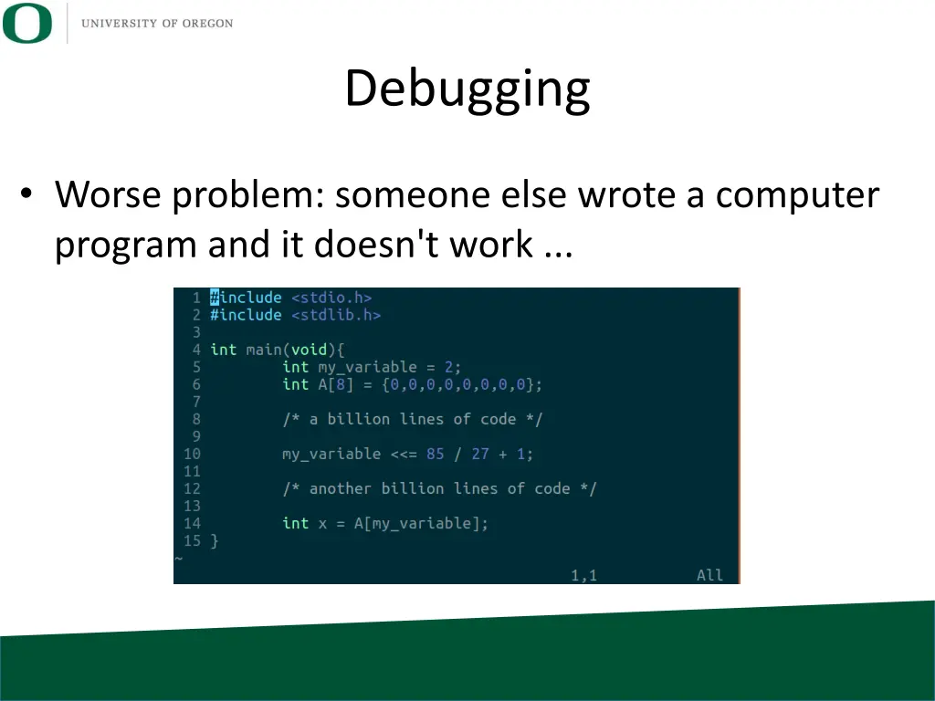 debugging 1