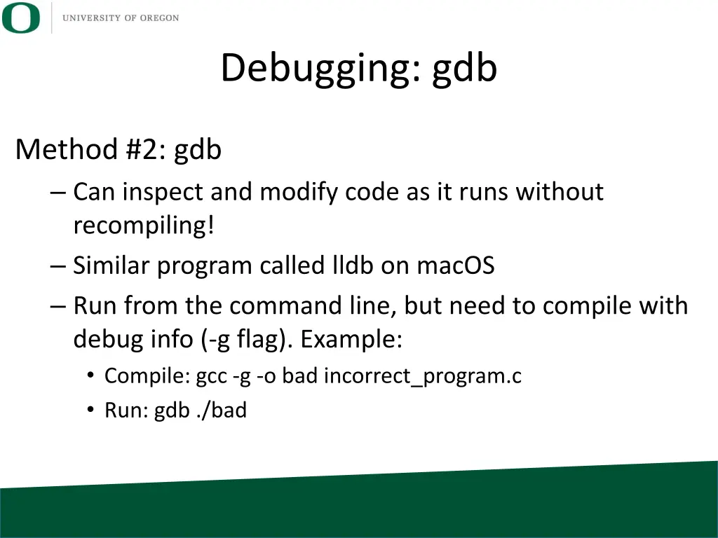 debugging gdb 1