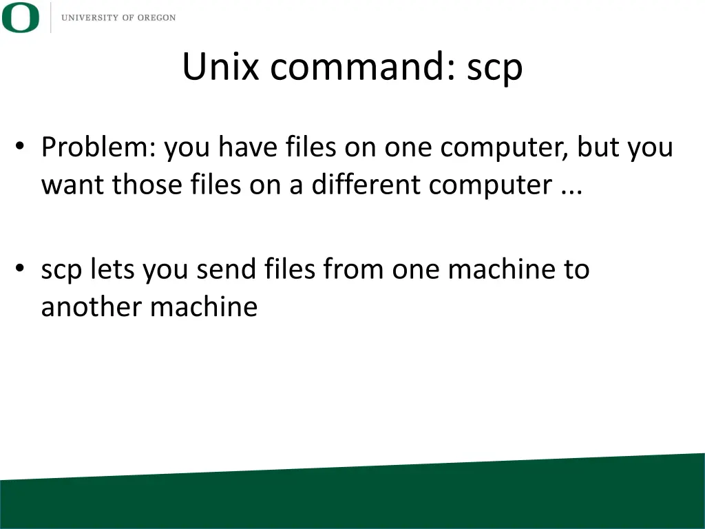 unix command scp