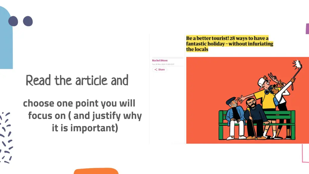 read the article and read the article and choose