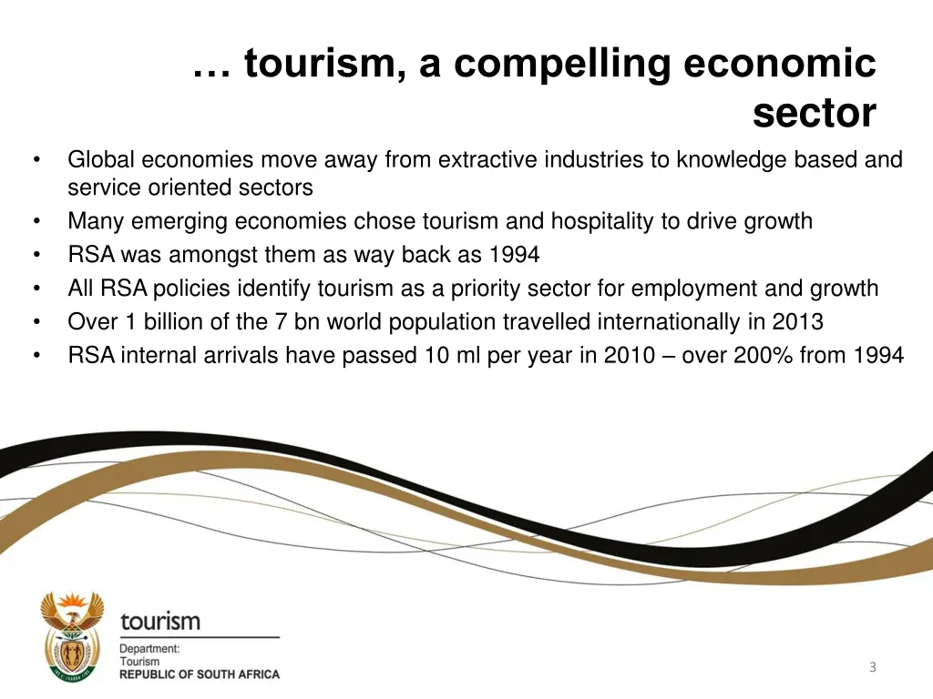 tourism a compelling economic