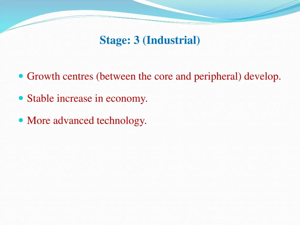 stage 3 industrial
