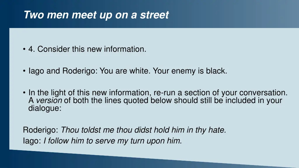 two men meet up on a street 3