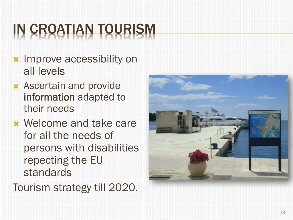 in croatian tourism