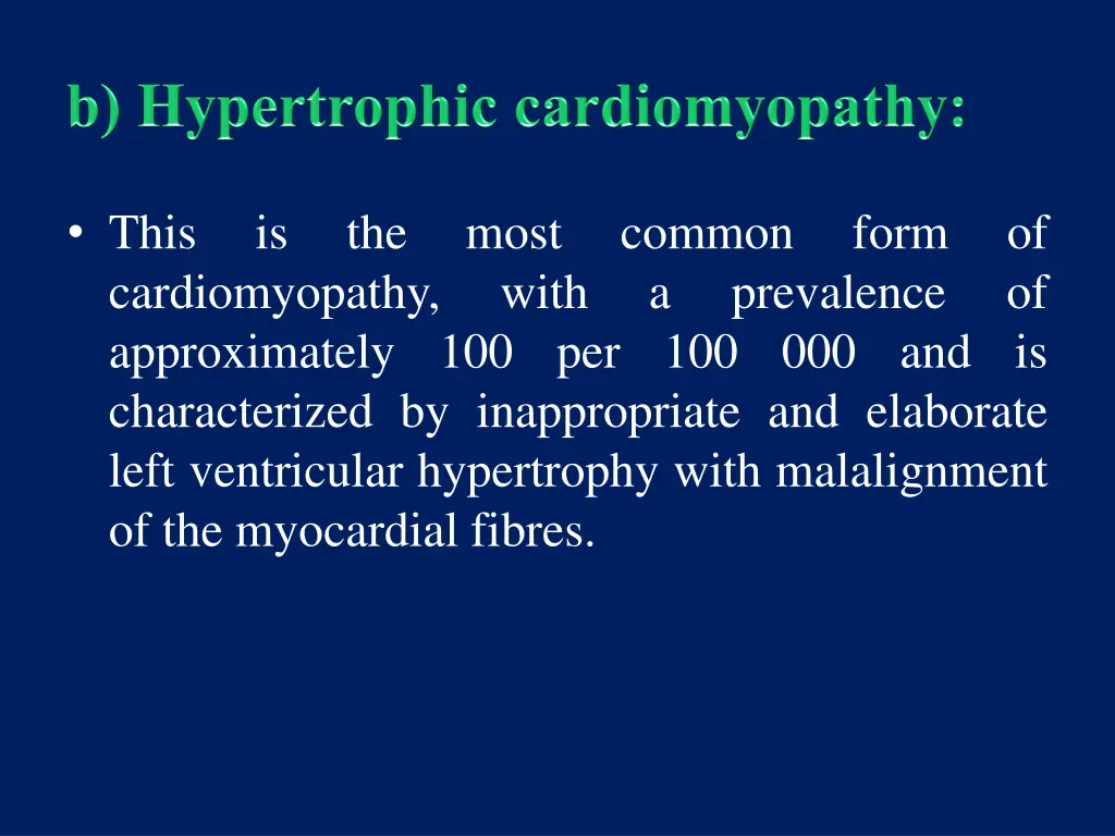 this cardiomyopathy approximately