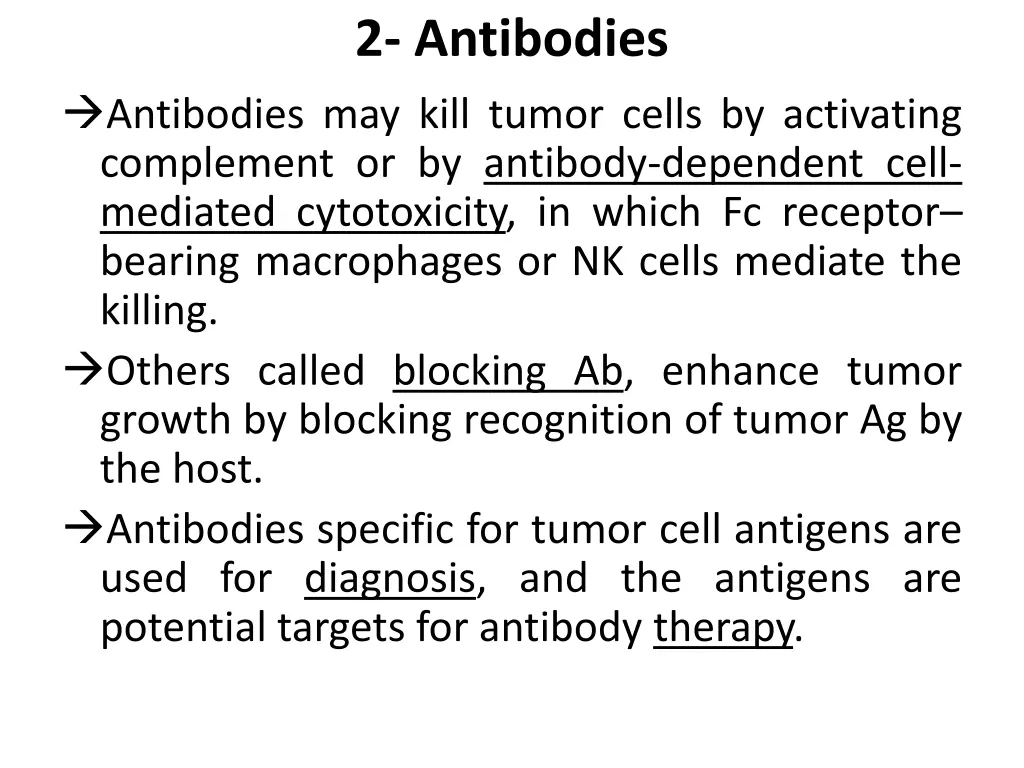 2 antibodies