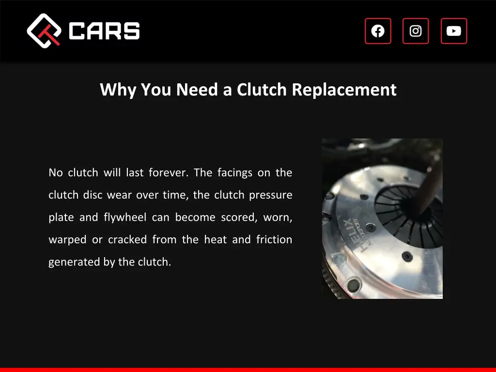 why you need a clutch replacement