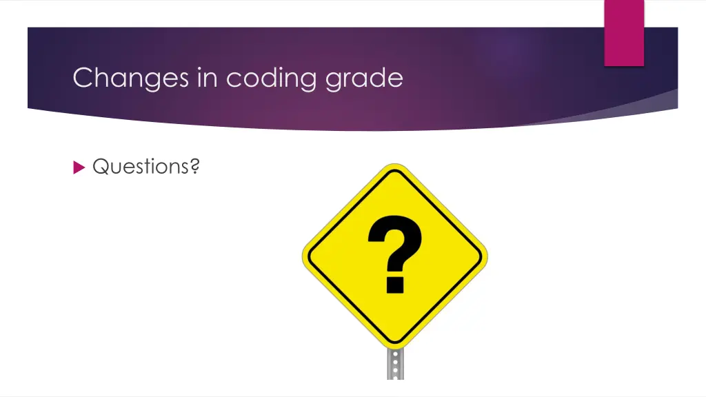 changes in coding grade 4