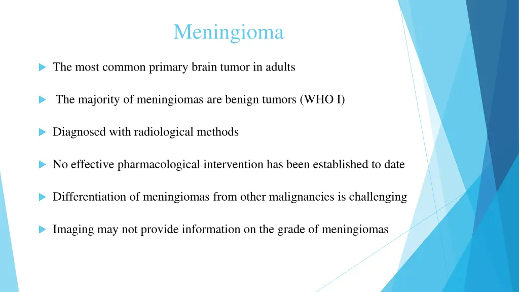 meningioma