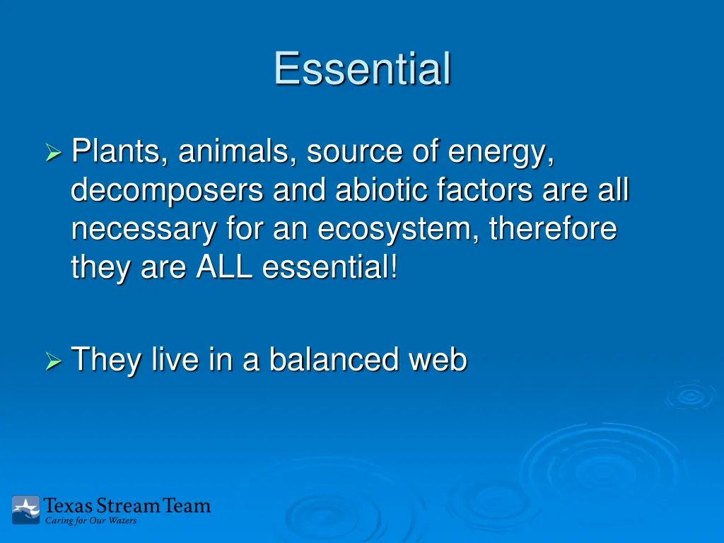 essential