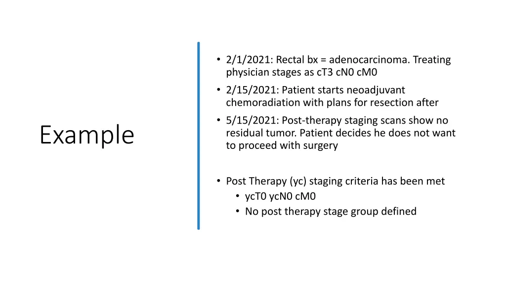 2 1 2021 rectal bx adenocarcinoma treating
