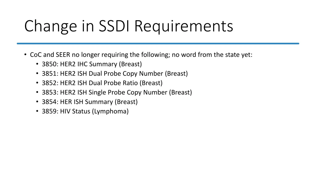change in ssdi requirements