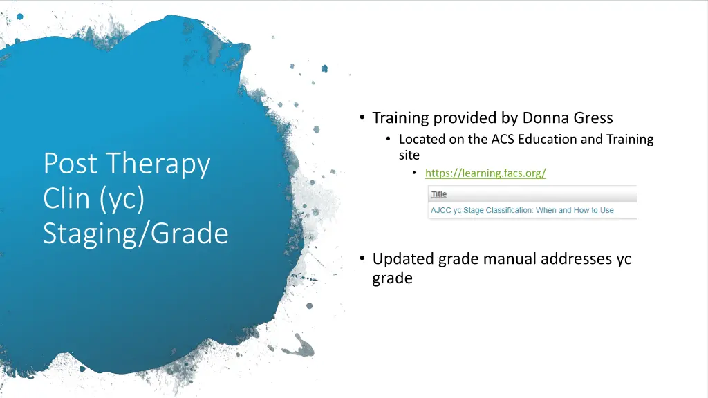 training provided by donna gress located