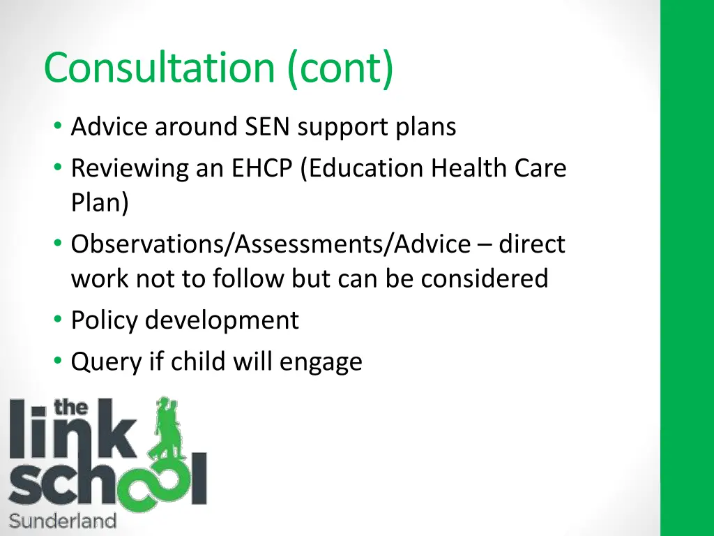 consultation cont