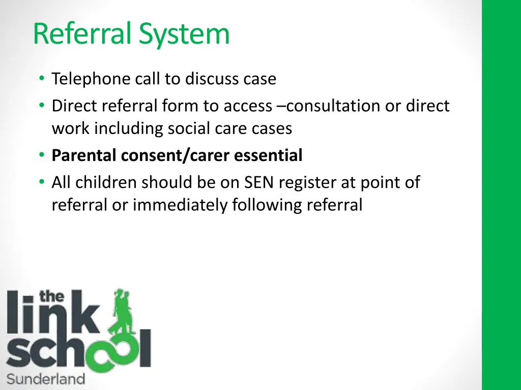 referral system