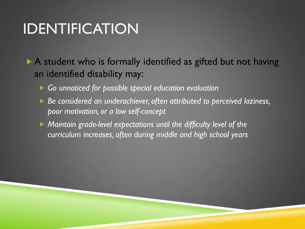 identification 1