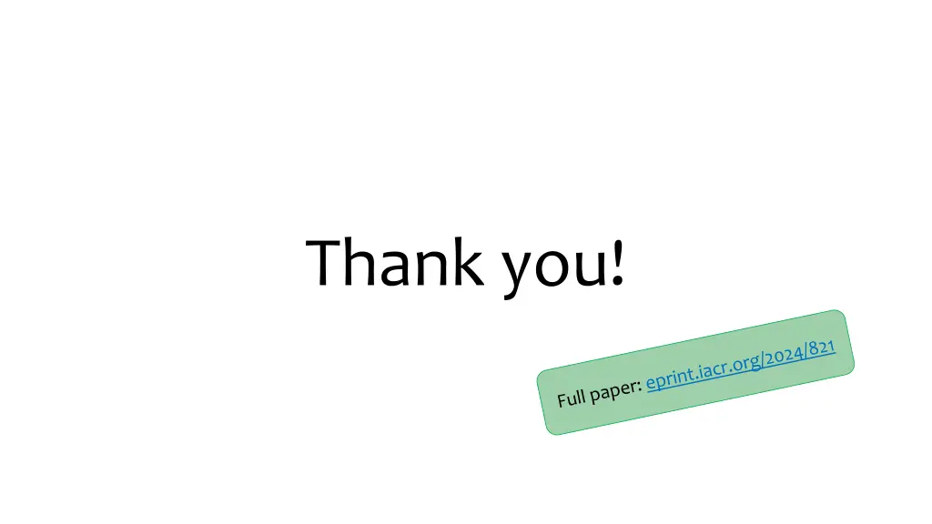 thank you