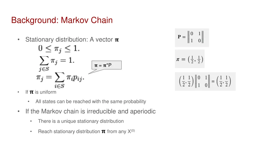 background markov chain 1