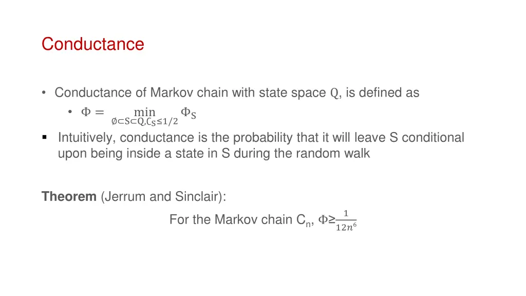 conductance 1