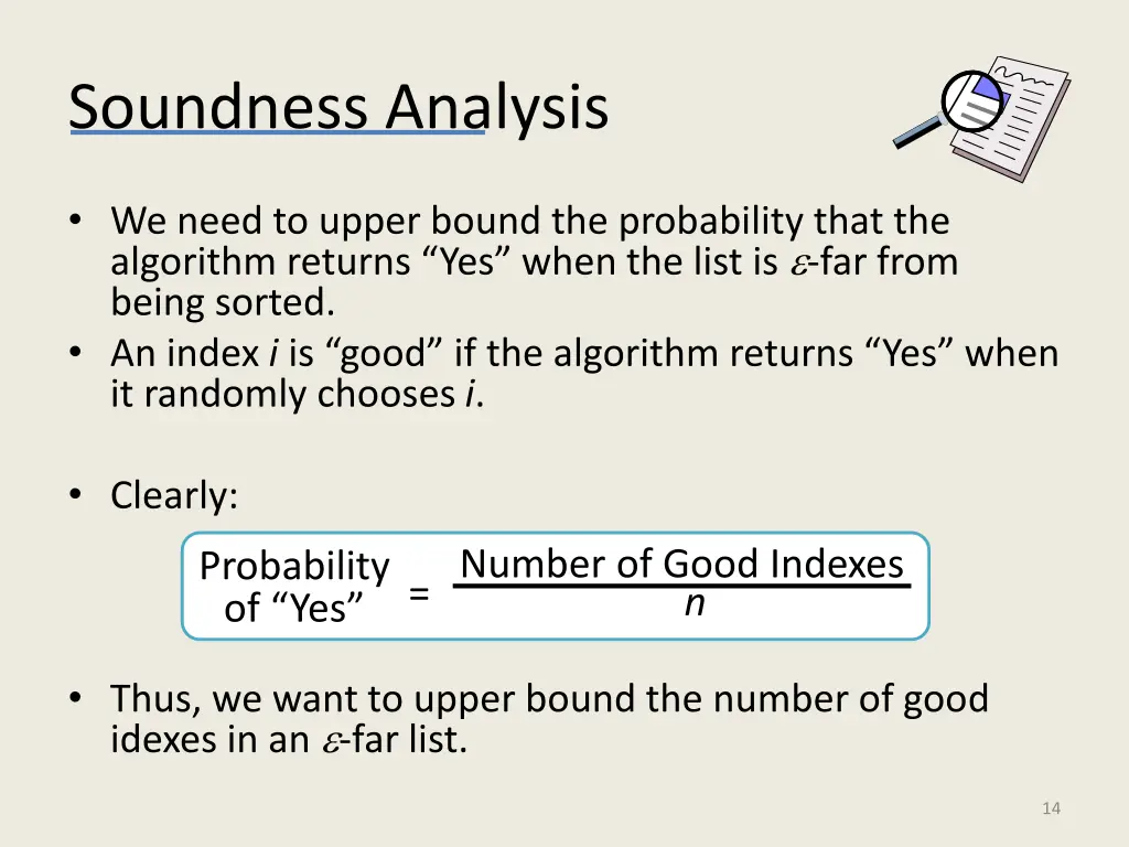 soundness analysis
