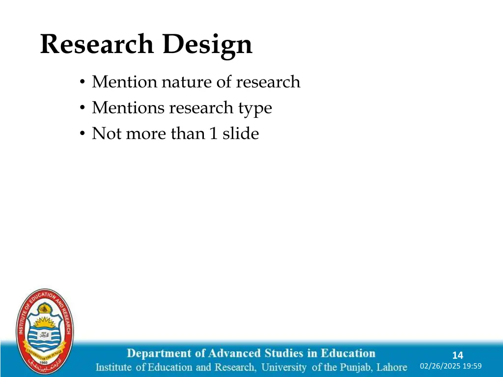 research design