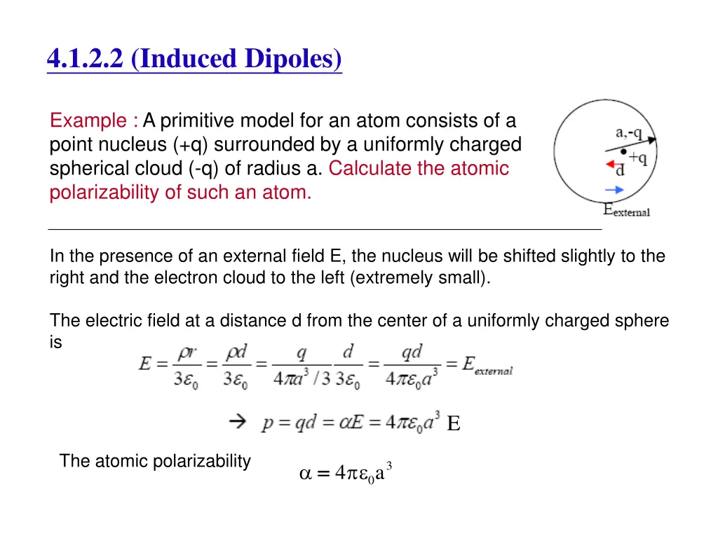 4 1 2 2 induced dipoles