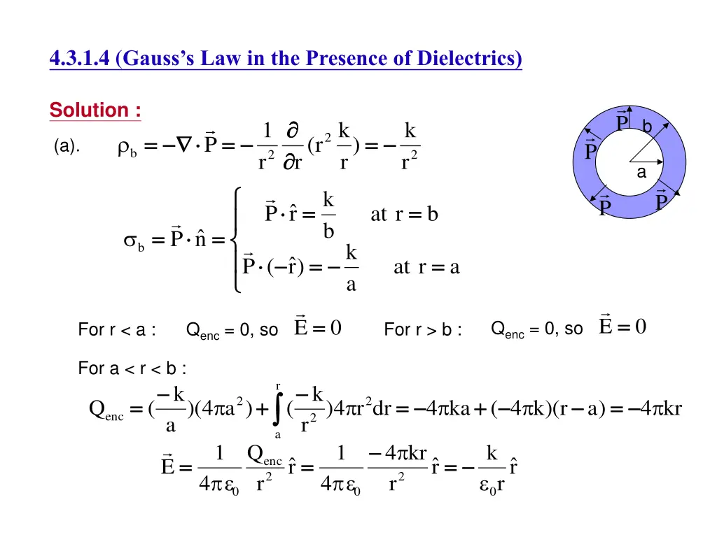 4 3 1 4 gauss s law in the presence of dielectrics