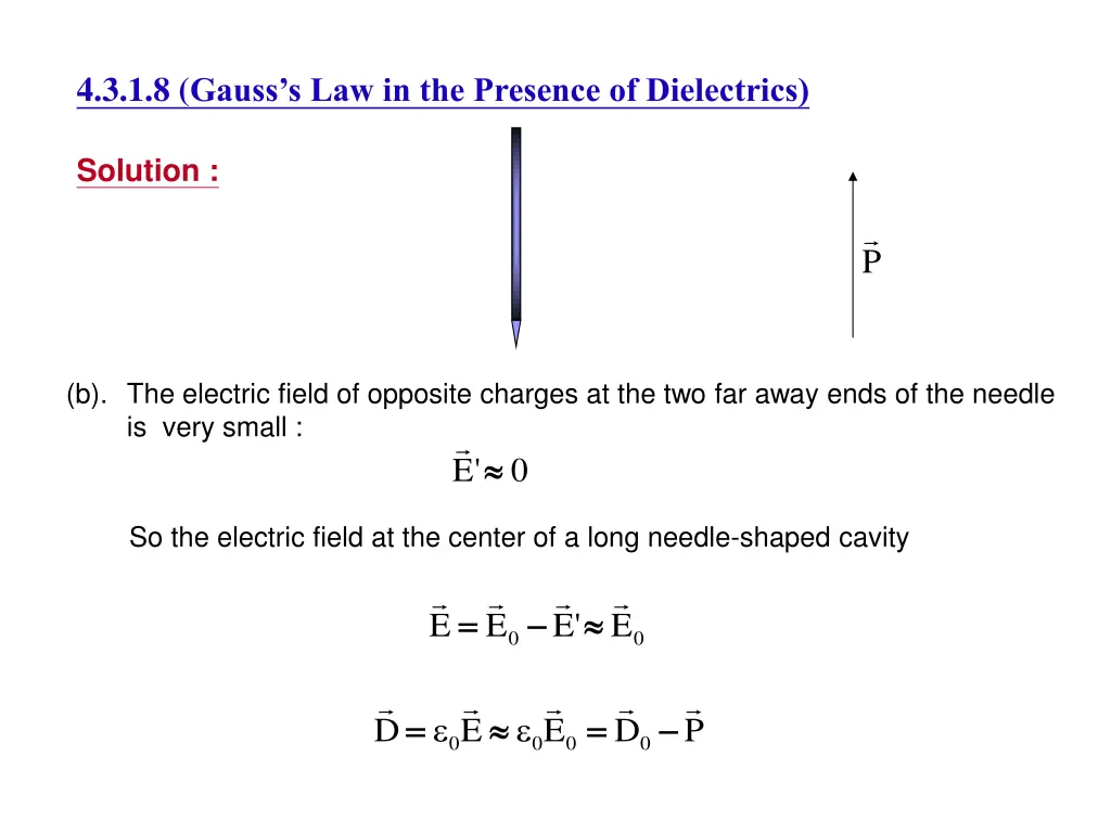4 3 1 8 gauss s law in the presence of dielectrics